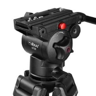 Nest Video Statief NT-670 + Vloeistofgedempte Kop