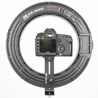 Falcon Eyes LED Ringlamp Dimbaar DVR-384DVC op 230V