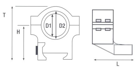 Konus Montage set 25-30mm Dual-T