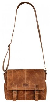 Dorr Kapstadt lederen cameratas cognac medium