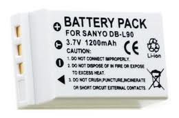 Jupio Li-ion accu DB-L90 voor Sanyo