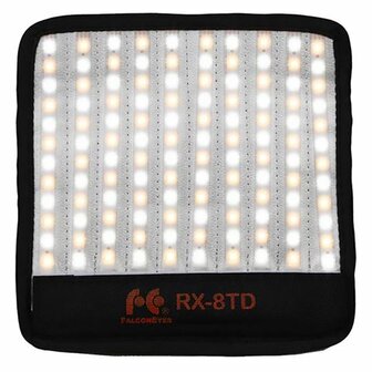 Falcon Eyes Flexibel Bi-Color LED Paneel RX-8TD incl. Accu en Softbox