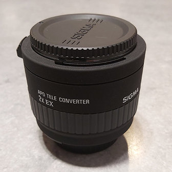 Sigma Apo tele converter 2x voor Nikon