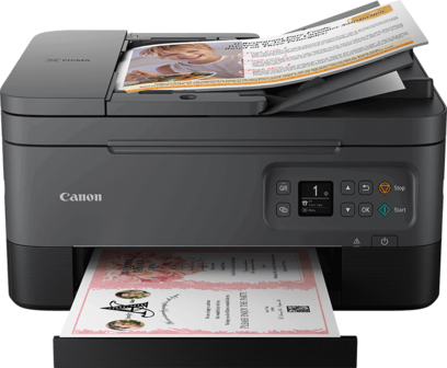 Canon Pixma TS7450 black printer all-in-one