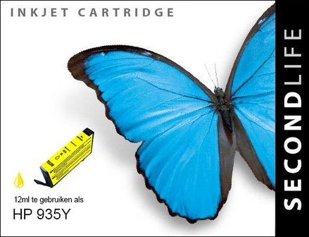 SecondLife HP 935 XL Yellow