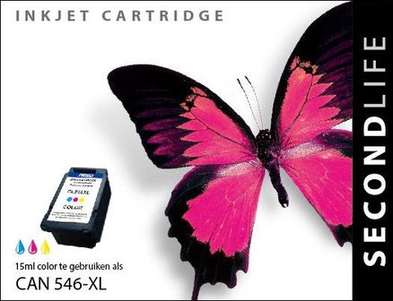 Secondlife inkt Canon CL 546 Color XL
