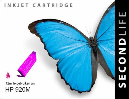 Secondlife inkt HP 920 Magenta XL