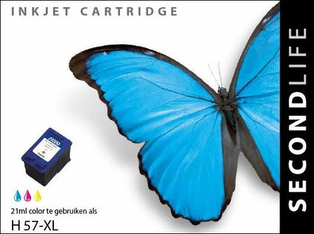 Secondlife inkt HP 57 XL Color