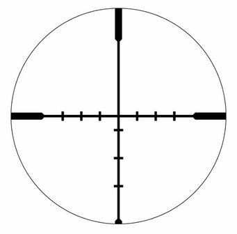 Vortex Viper HS 2.5-10x44 Richtkijker, Dead-Hold BDC Dradenkruis (MOA)