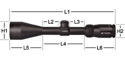 Vortex Crossfire II 3-9x40 Richtkijker, Dead-Hold DBC Dradenkruis (MOA)