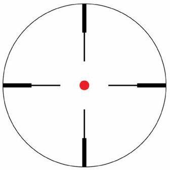 Vortex Crossfire II 3-9x40 Rifle Scope, V-Brite Dradenkruis  (MOA)