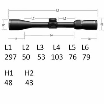 Vortex Diamondback 3-9x40 Richtkijker, V-Plex Dradenkruis (MOA)