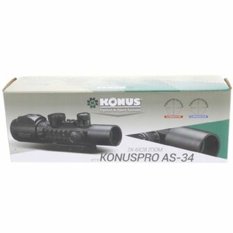 Konus Richtkijker Konuspro AS-34 2-6x28