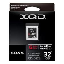 Sony XQD Card 32GB G-series High Speed R440 W400