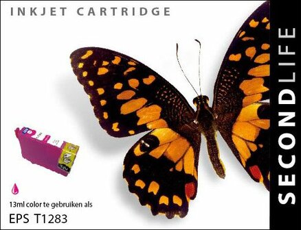 Secondlife inkt Epson T1283 Magenta