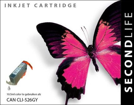 Secondlife inkt Canon CLI 526 Grey