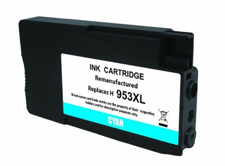 Secondlife inkt HP 953 BCMY XL Multipack