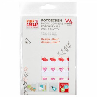 Walther fotohoekjes Heart