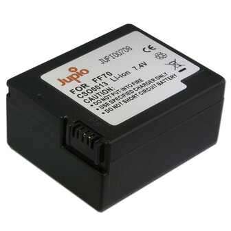 Jupio Li-ion accu NP-FF70 voor Sony