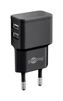 Goobay USB Dual Port Charger