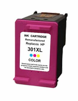 Secondlife inkt HP 301 XL Color
