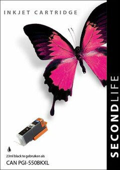 Secondlife inkt Canon PGI 550 Black XL