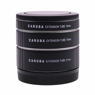 Caruba Aluminium Extension Tube Set Canon M-series