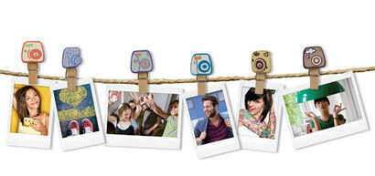Fujifilm fotodraad Instax clips "camera"