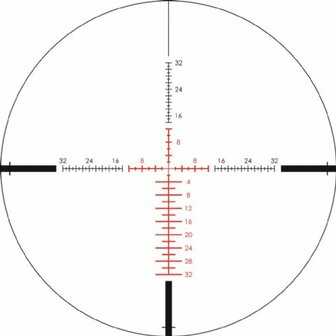 Vortex Viper PST Gen II 2-10x32 FFP Richtkijker, EBR-4 MOA