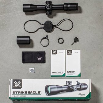 Vortex Richtkijker Strike Eagle 3-18x44 FFP, EBR-7C (MOA)