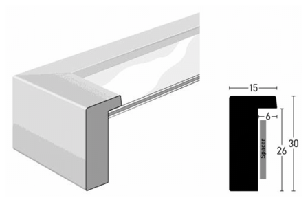 Nielsen Accent Aura Din A4 eiken