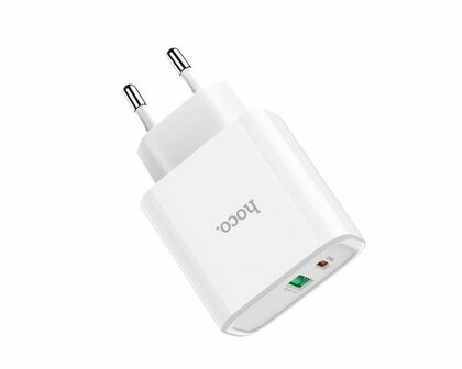 Hoco C57A PD+QC3.0 dual port USB-C &amp; USB-A charger