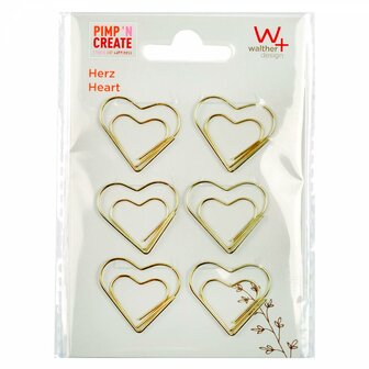 Walther paperclip Heart metaal MK100H