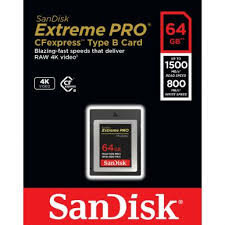 SanDisk Extreme Pro CFexpress Type B Card 64GB