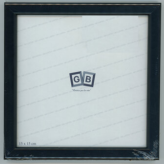GB Fotolijst 20x20 cm zwart A65/4