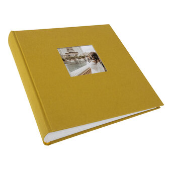 Goldbuch fotoalbum Bella Vista 31720 mosterd 30x31cm 100 blz