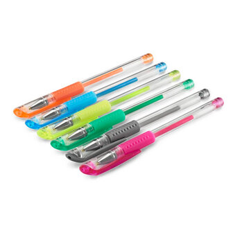 Hama Glitter gel pen set 6 kleuren