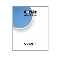 Nielsen Fotolijst aluminium Accent Mat Zilver 40x50 cm 52524