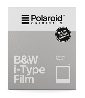 Polaroid i-Type B&amp;W direct klaar film