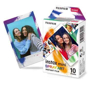 Fujifilm Instax Mini Spray Art instant film 10 sheets