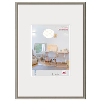 Walther fotolijst New Lifestyle 40x60 cm staal KVX460D