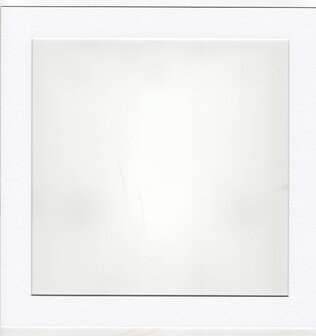 Passepartout 30x30 - 25x25 wit