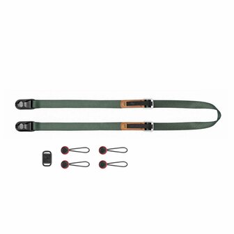 Peak Design Leash sage camerariem