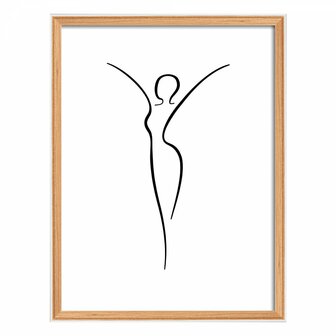 Walther Silhouette 30x40cm beuken fotolijst