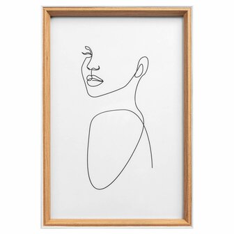 Walther Silhouette 20x30cm beuken fotolijst