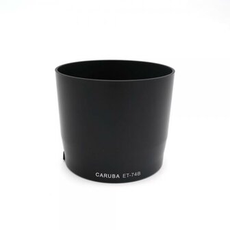 Caruba zonnekap Canon ET-74B zwart