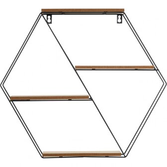 Henzo wandrek zwart 44,5x50x10 cm