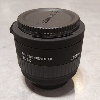 Sigma Apo tele converter 2x voor Nikon