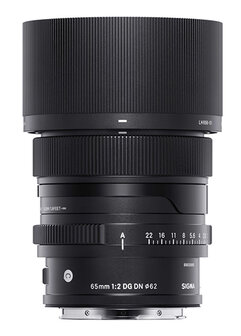 Sigma 65mm F2 DG DN Contemporary Sony E-Mount