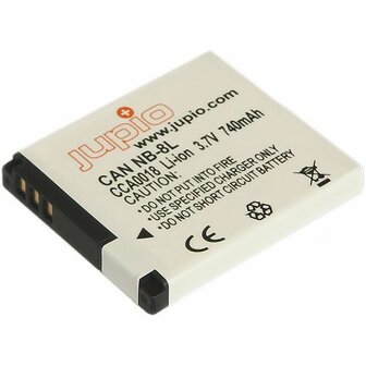 Jupio accu voor Canon NB-8L